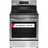 FRIGIDAIRE GALLERY FRIGIDAIRE GALLERY 30 in 5 Burner ELEMENT Freestanding Range in Stainless Steel with True Convection and Air Fry MODEL# GCRE3060BF