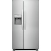 Frigidiare FRIGIDAIRE  22.3-cu ft Counter-depth Side-by-Side Refrigerator with Ice Maker, Water and Ice Dispenser (Stainless Steel)  MODEL# FRSC2333AS