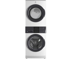 ELECTROLUX ELECTROLUX LuxCare Wash Stacked Laundry Center with 4.4-cu ft Front Load Washer and Electric 8-cu ft Dryer (ENERGY STAR)  MODEL# ELTE7300AW    Stock# 8005-51