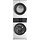 ELECTROLUX LuxCare Wash Stacked Laundry Center with 4.4-cu ft Front Load Washer and Electric 8-cu ft Dryer (ENERGY STAR)  MODEL# ELTE7300AW    Stock# 8005-51