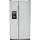 GE 25.3-cu ft Side-by-Side Refrigerator with Ice Maker, Water and Ice Dispenser (Stainless Steel)  MODEL# GSS25GYPFS    Stock# 8008-44