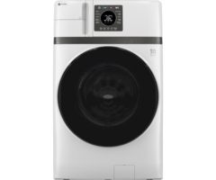 GE Profile GE Profile 4.6 cu. ft. Smart UltraFast Electric Washer and Dryer Combo in White with Ventless Heat Pump Technology MODEL # PFQ83HSHWWW