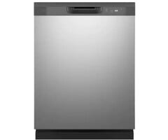 GE GE 24 in. Built-In Tall Tub Front Control Stainless Steel Dishwasher with 60 dBA, ENERGY STAR  MODEL# GDF460PSTSS
