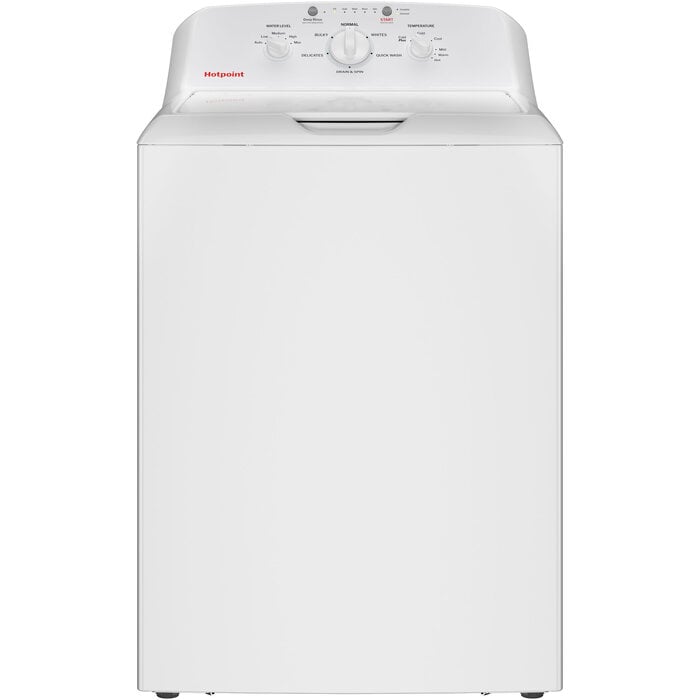 Hotpoint Hotpoint 4-cu ft Agitator Top-Load Washer (White)  MODEL# HTW265ASWWW    Stock# 8009-03