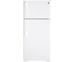 GE GE 16.6-cu ft Top-Freezer Refrigerator (White)  MODEL# GTS17DTNRWW    Stock# 8009-05