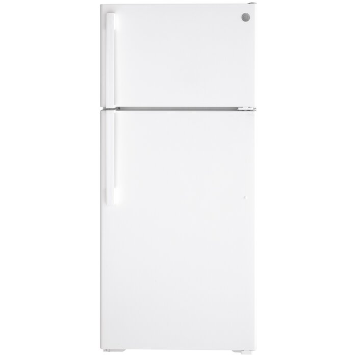 GE GE 16.6-cu ft Top-Freezer Refrigerator (White)  MODEL# GTS17DTNRWW    Stock# 8009-05