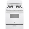 GE GE 30-in 4 Burners 4.8-cu ft Freestanding Natural Gas Range (White)  MODEL# JGBS10DEMWW
