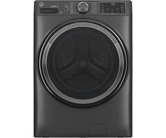 GE GE 5-cu ft Stackable Steam Cycle Smart Front-Load Washer (Carbon Graphite) ENERGY STAR  MODEL# GFW655SPVDS    Stock# 8010-33
