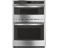 GE GE 30 inch Self-cleaning Microwave Wall Oven Combo ( Stainless steel )  MODEL# JT3800SHSS
