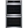 FRIGIDAIRE Frigidaire 30-in Double Electric Wall Oven Single-fan Self-cleaning (Fingerprint Resistant Stainless Steel)  MODEL# FCWD302LAF
