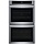Frigidaire 30-in Double Electric Wall Oven Single-fan Self-cleaning (Fingerprint Resistant Stainless Steel)  MODEL# FCWD302LAF