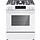 Frigidaire 30-in 5 Burners 5.1-cu ft Steam Cleaning Slide-in Natural Gas Range (White)  MODEL# FCFG3062AW    Stock# 8012-26