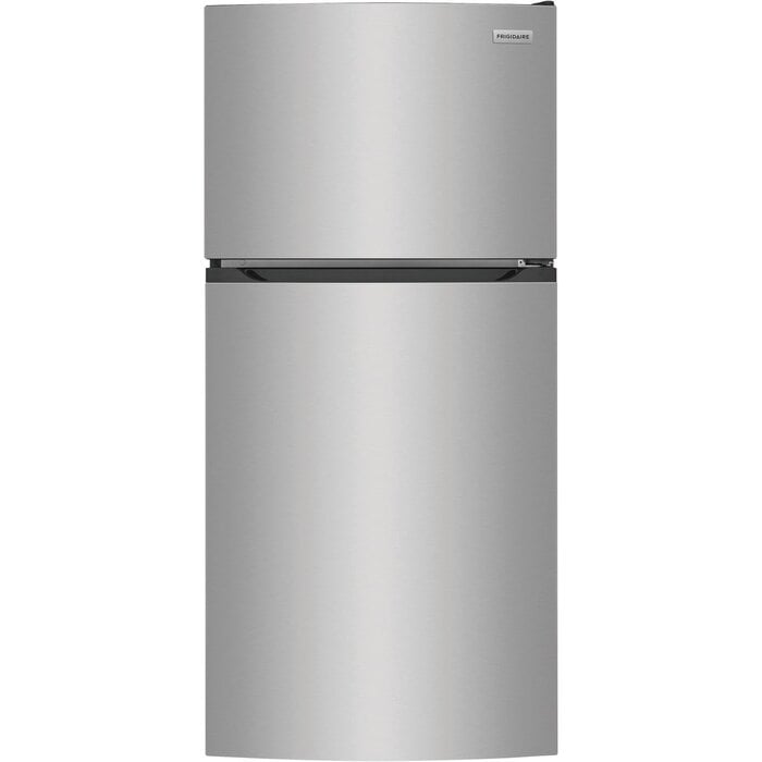 Frigidiare FRIGIDAIRE 13.9-cu ft Top-Freezer Refrigerator (Brushed Steel) ENERGY STAR  MODEL# FFHT1425VV    Stock# 8012-08