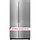 FRIGIDAIRE  Gallery 26-cu ft Side-by-Side Refrigerator with Ice Maker and Water Dispenser (Smudge-proof Stainless Steel) ENERGY STAR  MODEL# GRSN2620AF    Stock# 8012-21