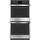 GE 27 inch Smart Compatible Double Electric Wall Oven with Air Fry Self + Steam Cleaning ( Stainless Steel )  MODEL# JKD5000SVSS    Stock# 8011-61