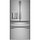 GE Profile Standard-Depth 27.9-Cu. Feet 3 -Door Smart Compatible French Door Refrigerator with Ice Maker with water and Ice dispenser and Door within Door ( Fingerprint-resistant Stainless Steel )  MODEL# JVX3300SJSS    Stock# 8011-63