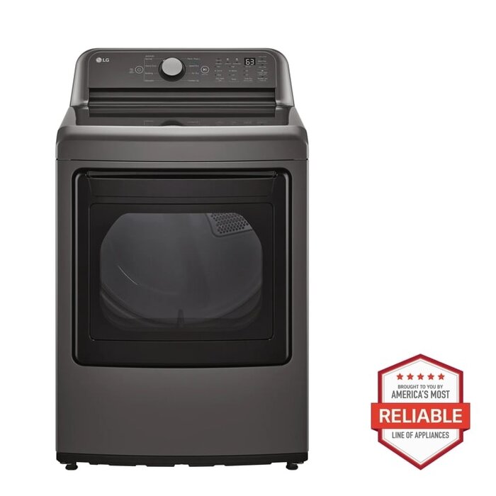 LG LG 7.3 cu. ft. Ultra Large Capacity Rear Control Gas Energy Star Dryer with Sensor Dry  MODEL# DLG7151M