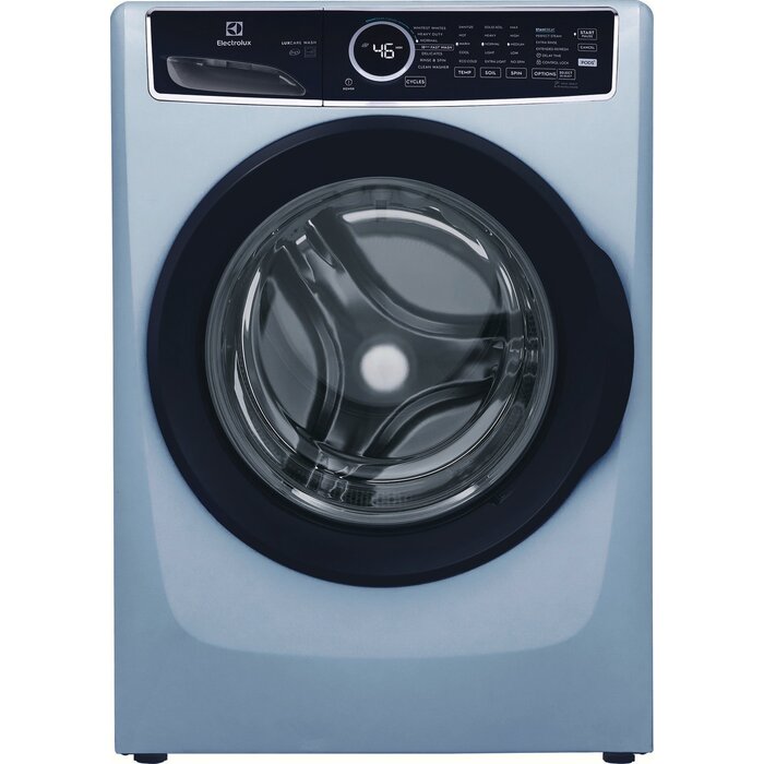 ELECTROLUX Electrolux 4.5-Cu. Feet High Efficiency Stackable Steam Cycle Front-Load Washer ( Glacier Blue ) ENERGY STAR  MODEL# ELFW7437AG    Stock# 2005-28