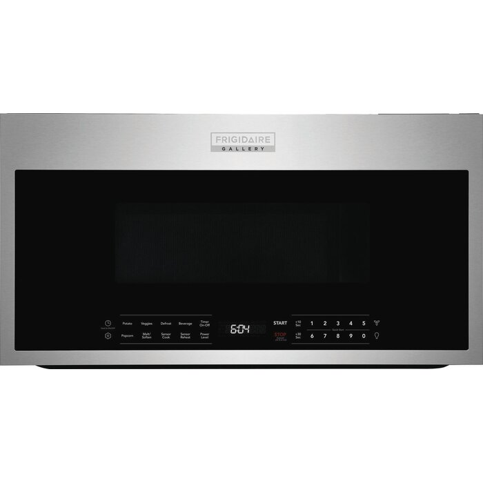 Frigidaire Gallery FRIGIDAIRE Gallery 1.9-cu ft 1000-Watt 29.88-in Over-the-Range Microwave with Sensor Cooking (Fingerprint Resistant Stainless Steel) MODEL# GMOS1964AF Stock# 2003-02