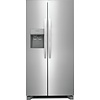 Frigidiare FRIGIDAIRE 22.3-cu ft Side-by-Side Refrigerator with Ice Maker, Water and Ice Dispenser (Stainless Steel) ENERGY STAR  MODEL# FRSS2323AS    Stock# 2005-32