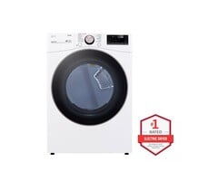 LG LG True Steam 7.4-Cu. Feet Stackable Steam Cycle Vented Electric Dryer (White) Energy Star MODEL# DLEX4000W