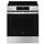 GE EasyWash Oven Tray 30-in Glass Top 5 Burners 5.3-cu ft Steam Cleaning Air Fry Convection Oven Slide-in Smart Electric Range (Fingerprint Resistant Stainless Steel)  MODEL# GRS60LAVFS    Stock# 2006-53