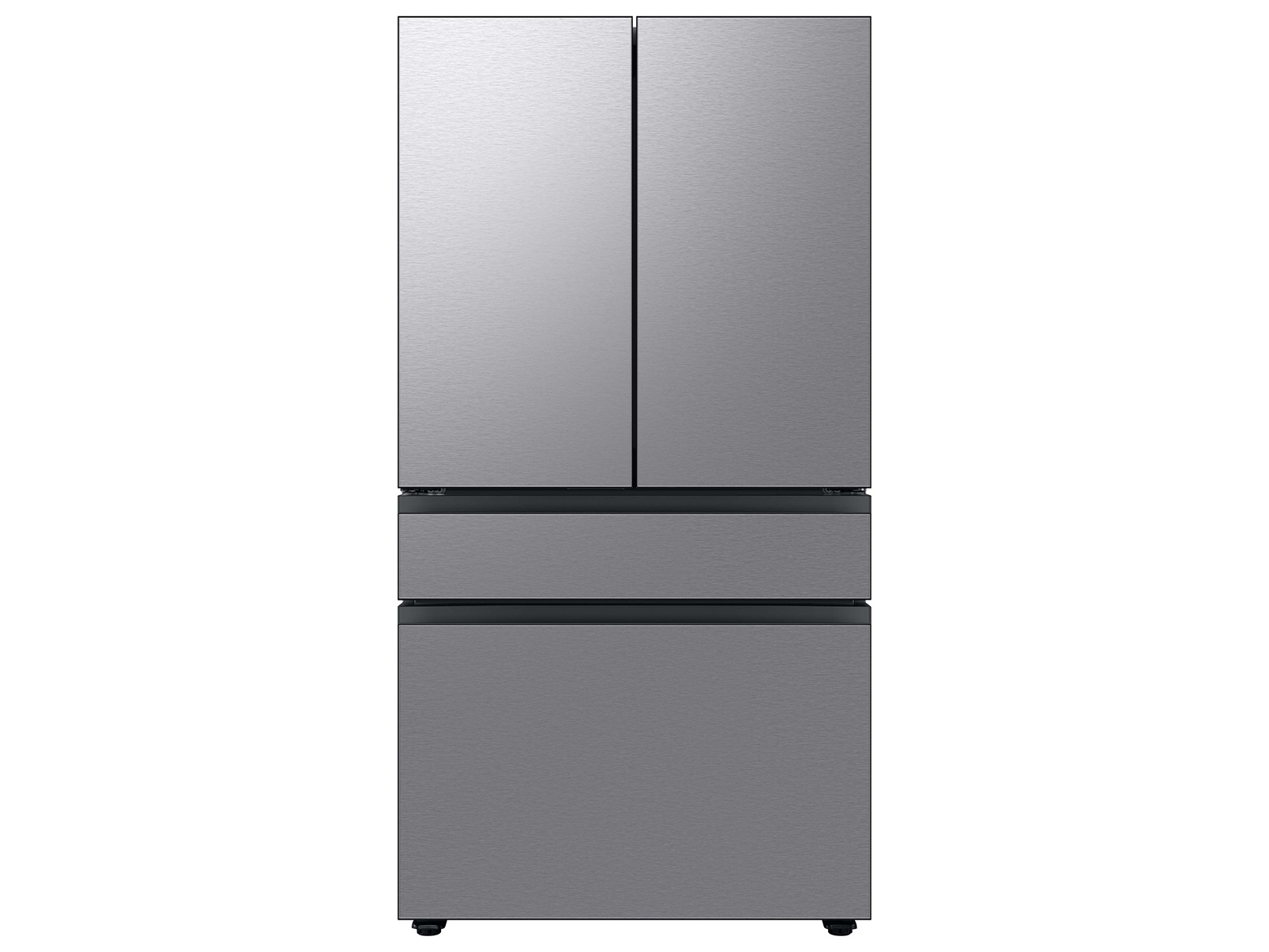 Samsung Bespoke Samsung Bespoke Standard-Depth 28.8-Cu. Feet 4.0 -Door Smart Compatible French Door Refrigerator with Dual Ice Maker with water dispenser and Door within Door ( Fingerprint Resistant Stainless Steel - All Panels )  MODEL# RF29BB8600QL