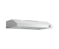 GE GE 30-in Ducted 270-CFM Stainless Steel Under Cabinet Range Hood  MODEL# JVX5305SJSS