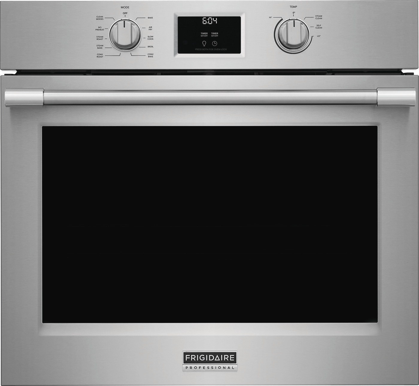 FRIGIDAIRE PROFESSIONAL Frigidaire Professional 30 inch Single Electric Wall Oven with Air Fry True Convection and Self + Steam Cleaning ( Smudge-Proof Stainless Steel )  MODEL# PCWS3080AF