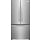FRIGIDAIRE Counter-Depth 17.6-cu ft 3 -Door French Door Refrigerator with Ice Maker ( Fingerprint-Resistant Stainless Look ) ENERGY STAR  MODEL# FRFG1723AV    Stock# 2012-35