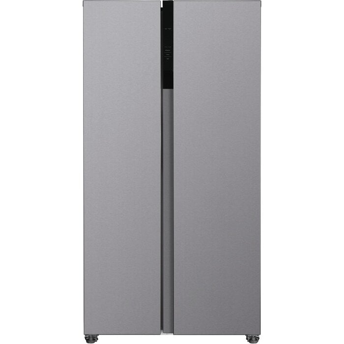 Frigidiare FRIGIDAIRE 21.4-cu ft Counter-Depth Side-by-Side Refrigerator ( Fingerprint-Resistant Stainless Look ) MODEL# FRSG2115AV Stock# 2012-23