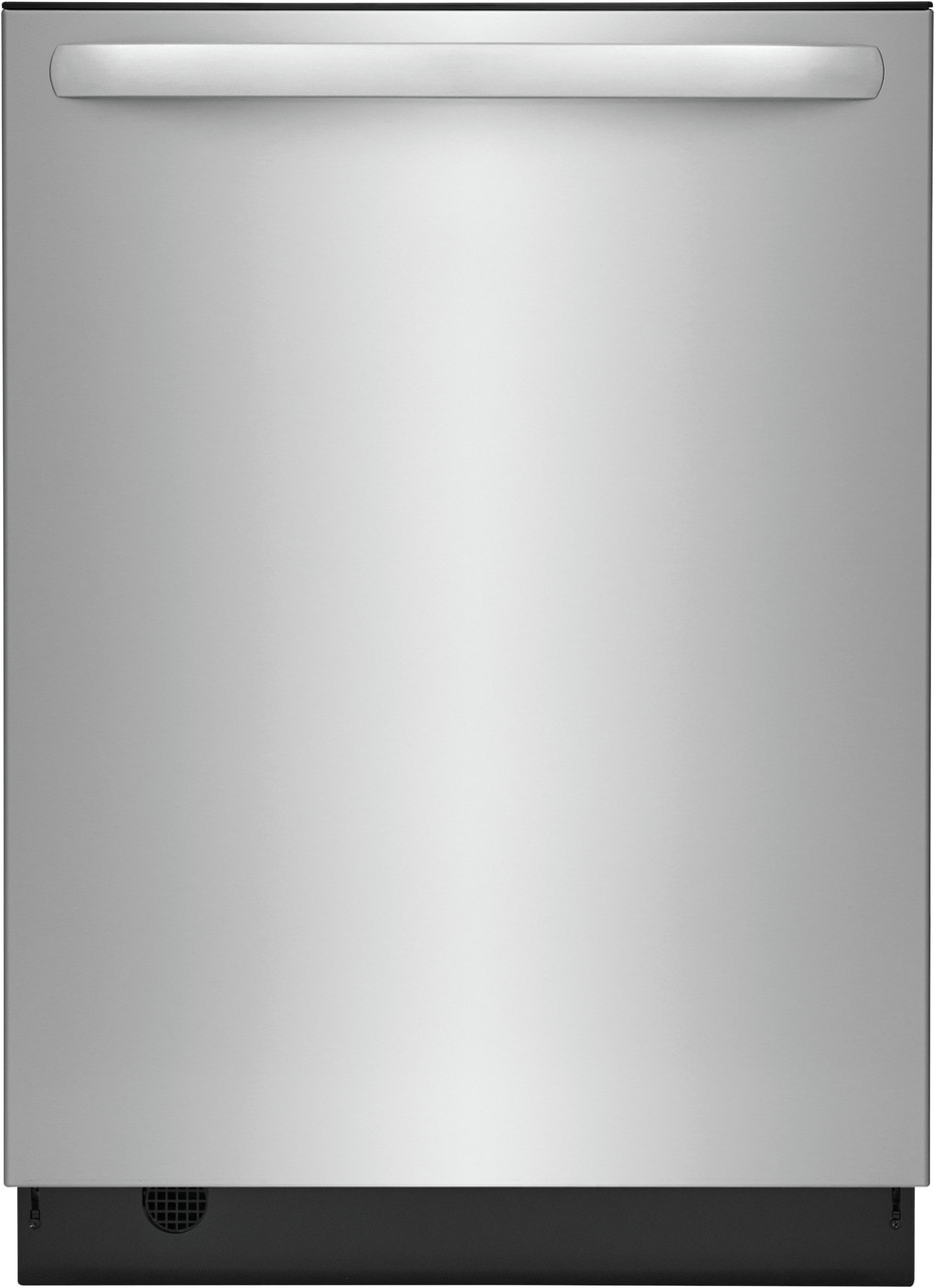 Frigidiare Stainless Steel Tub, 5-Cycles 24-in Top Control Built-in Dishwasher With Third Rack ( Stainless Steel ) ENERGY STAR, 49-Decibel Very Quiet Sound Level MODEL# FDSH4501AS Stock# 1502-83