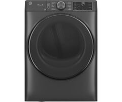 GE GE 7.8-cu ft Stackable Steam Cycle Vented Electric Dryer ( Carbon Graphite ) Energy Star  MODEL# GFD65ESPVDS