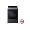 LG LG 7.3-cu ft Vented Electric Dryer (Matte Black) Energy Star MODEL# DLE8400BE