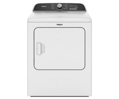 Whirlpool WHIRLPOOL 7-cu ft Steam Cycle Vented Electric Dryer (White)  MODEL# WED6150PW