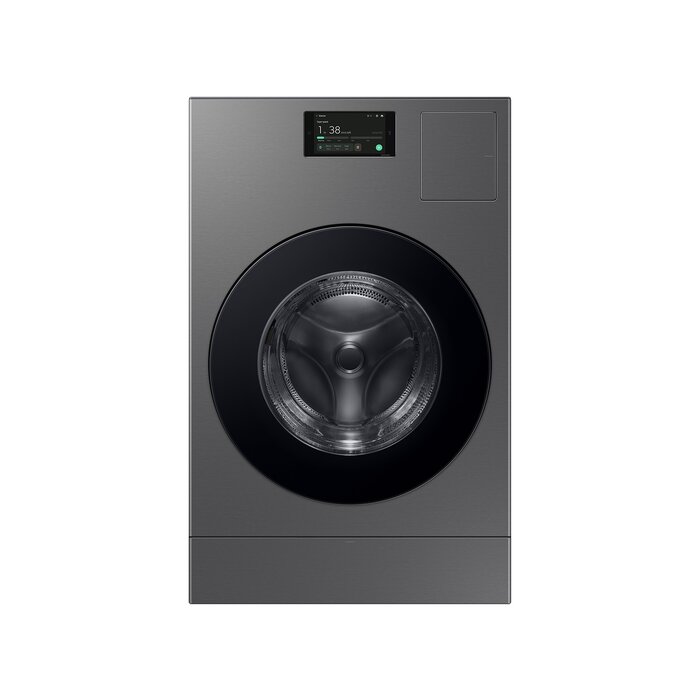 Samsung Bespoke 5.3-cu ft Capacity Dark Steel Ventless All-In-One Washer Dryer Combo (ENERGY STAR Certified)  MODEL# WD53DBA900HZ    Stock# 1502-59
