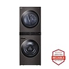 LG LG WashTower Stacked Laundry Center with 4.5-cu ft Front load Washer and Gas 7.4-cu ft Dryer (ENERGY STAR) MODEL# WKGX201HBA