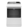 MAYTAG MAYTAG Smart Capable 7.4-cu ft Steam Cycle Vented Smart Compatible Gas Dryer ( White ) Energy Star MODEL# MGD7230HW