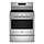 MAYTAG 30-in 5 burners 5-cu ft Air Fry Convection Oven Freestanding Natural Gas Range ( Stainless Steel )  MODEL# MFGS6030RZ