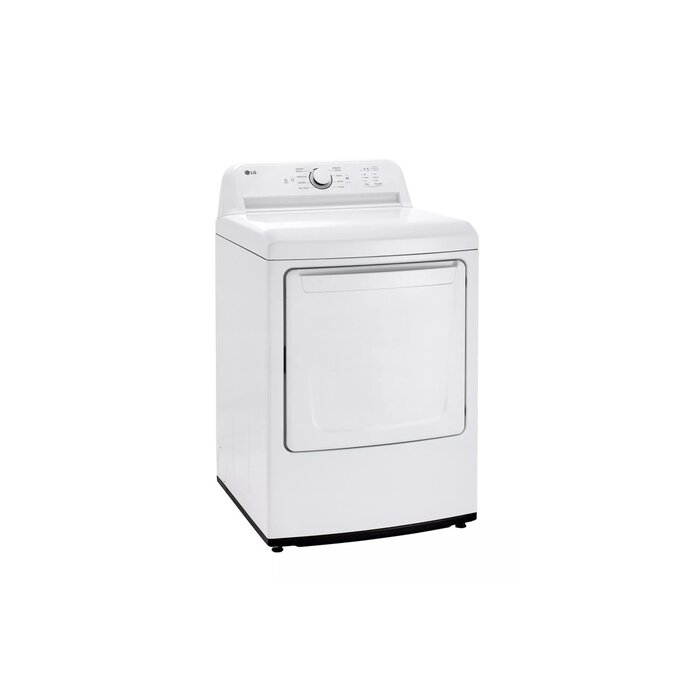 LG LG 7.3-cu ft Vented Gas Dryer ( White ) Energy Star  MODEL# DLG6101W