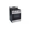 LG LG 30-in 5 burners 5.8-cu ft Freestanding Natural Gas Range ( Stainless Steel )  MODEL# LRGL5821S