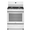 Whirlpool WHIRLPOOL 30-in 5 burners 5.1-cu ft Freestanding Natural Gas Range ( White )  MODEL# WFG505M0MW    Stock# 1502-13