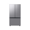 Samsung Bespoke Samsung Bespoke Standard-Depth 30.1-cu ft 3 -Door Smart Compatible French Door Refrigerator with Dual Ice Maker with Water Dispenser and Door within Door ( Fingerprint Resistant Stainless Steel ) ENERGY STAR MODEL# RF30BB6600QL