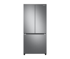 Samsung SAMSUNG Counter-Depth 17.5-cu ft 3 -Door Smart Compatible French Door Refrigerator with Ice Maker ( Fingerprint Resistant Stainless Steel ) ENERGY STAR  MODEL# RF18A5101SR    Stock# 1469-30