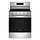 WHIRLPOOL Air Cooking Technology 30-in 5 burners 5-cu ft Air Fry Convection Oven Freestanding Natural Gas Range ( Fingerprint Stainless Steel )  MODEL# WFGS5030RZ