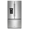 KITCHENAID KITCHENAID Counter-Depth 23.8-cu ft 3 -Door French Door Refrigerator with Ice Maker with Water and Ice Dispenser ( Stainless Steel with PRINTSHIELD Finish ) MODEL# KRFC704FPS Stock# 8015-50