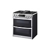 LG LG 6.9 cu. ft. Smart Gas Double Oven Slide-in Range with InstaView, ProBake Convection, Air Fry, and Air Sous Vide MODEL# LTGL6937F