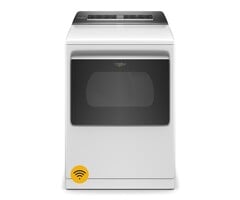 Whirlpool Whirlpool Smart Capable 7.4-cu ft Steam Cycle Vented Smart Compatible Gas Dryer ( White ) Energy Star   MODEL# WGD8127LW