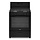 WHIRLPOOL 30-in 4 burners 5.1-cu ft Freestanding Natural Gas Range (Black) MODEL# WFG320M0MB