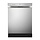 MIDEA 24-in Front Control Built-in Dishwasher (Stainless Steel) ENERGY STAR, 52-Decibel Standard Sound Level  MODEL# MDF24P2BST